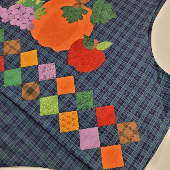 Handmade Fall Harvest Plaid Vest - Picture 8 of 12